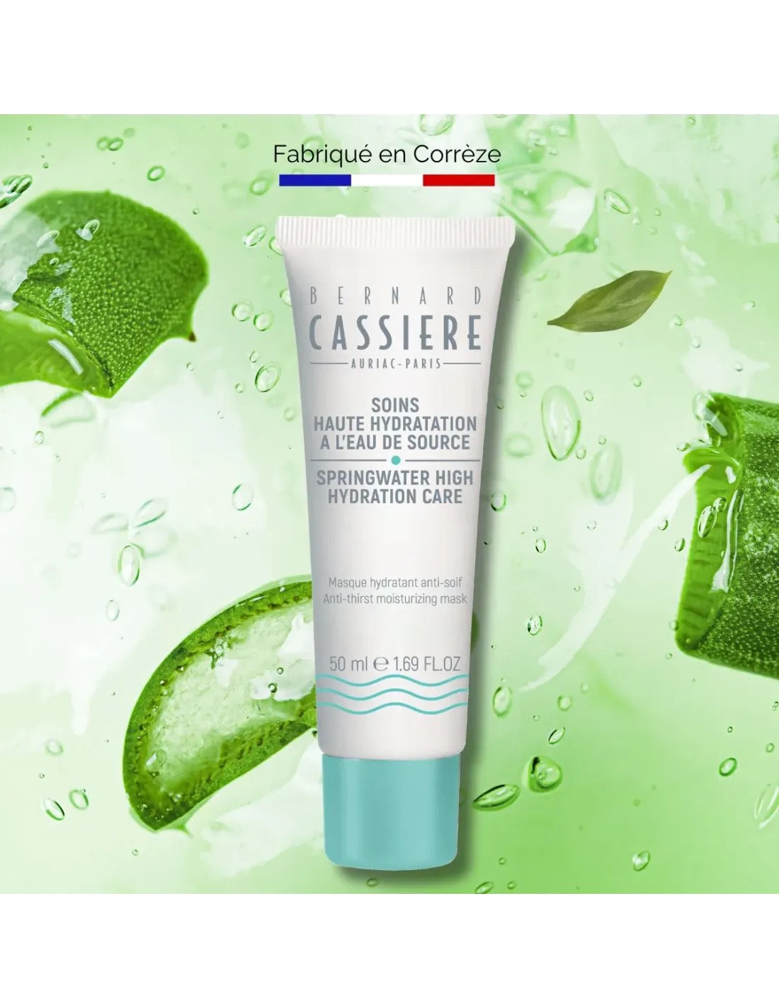 BC Masque hydratante anti-soif met Auriac Bronwater 50 ml