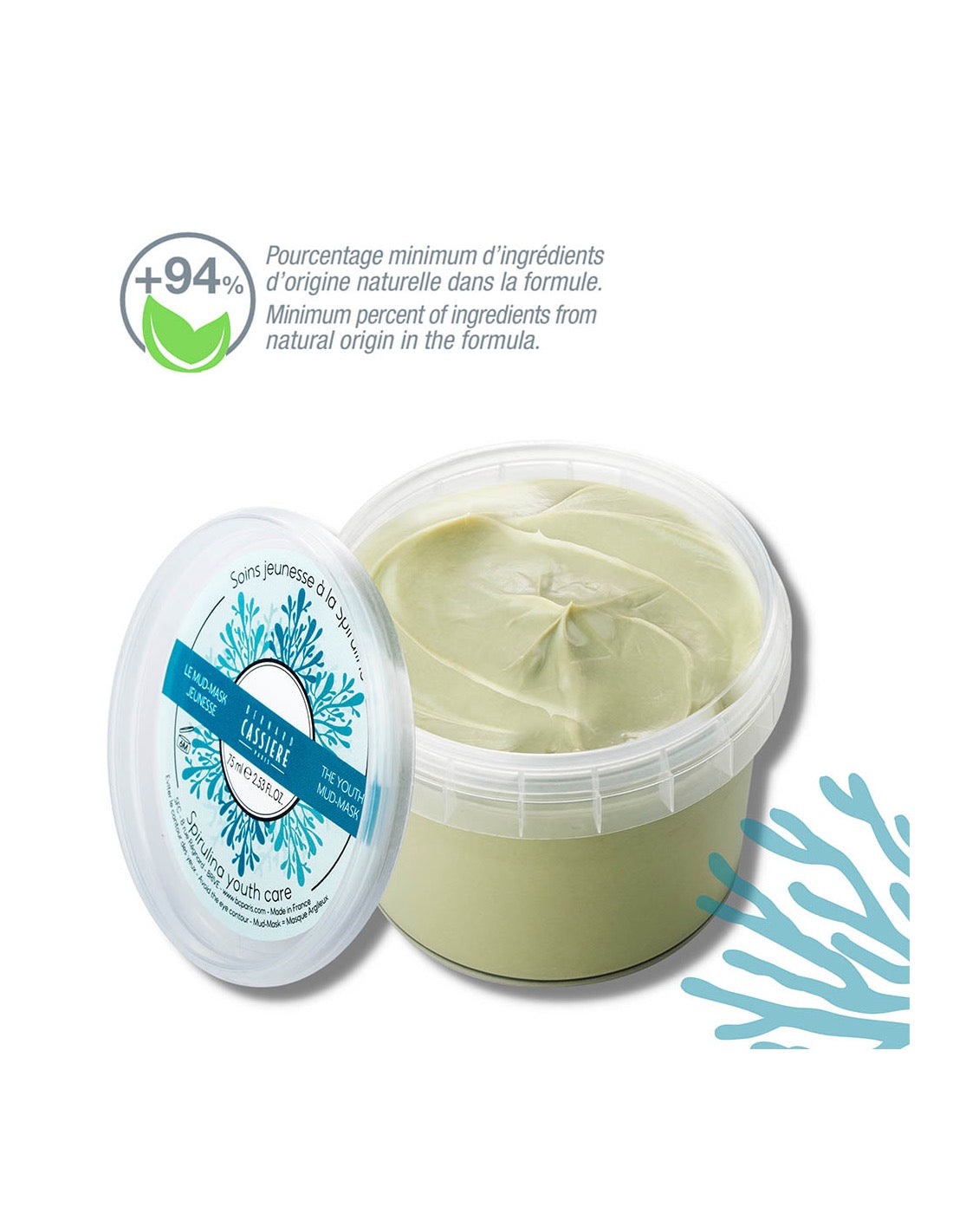 BC Mud Mask Jeunesse  Spirulina 75 ml