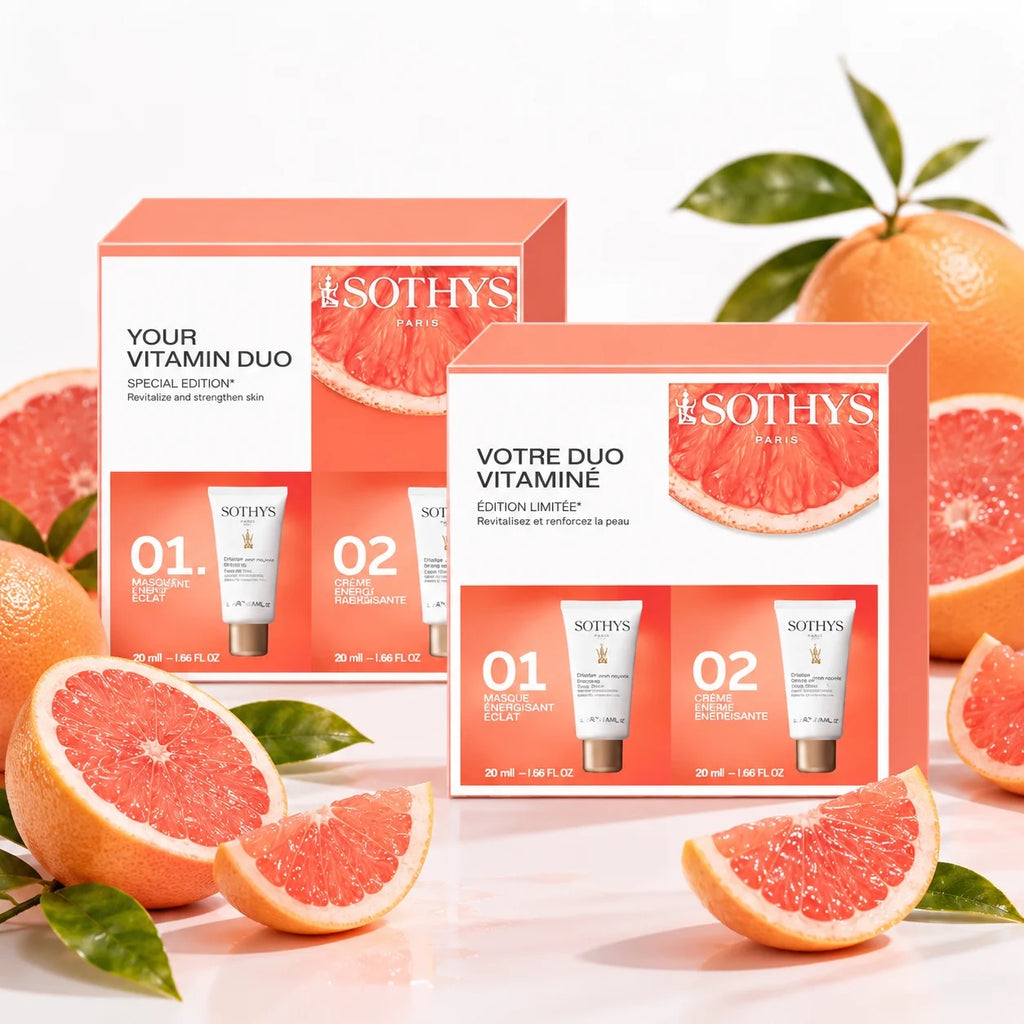 Sothys Promo Vitamin Duo Masque rénovateur de teint + crème hydra protective 50 ml + 50 ml