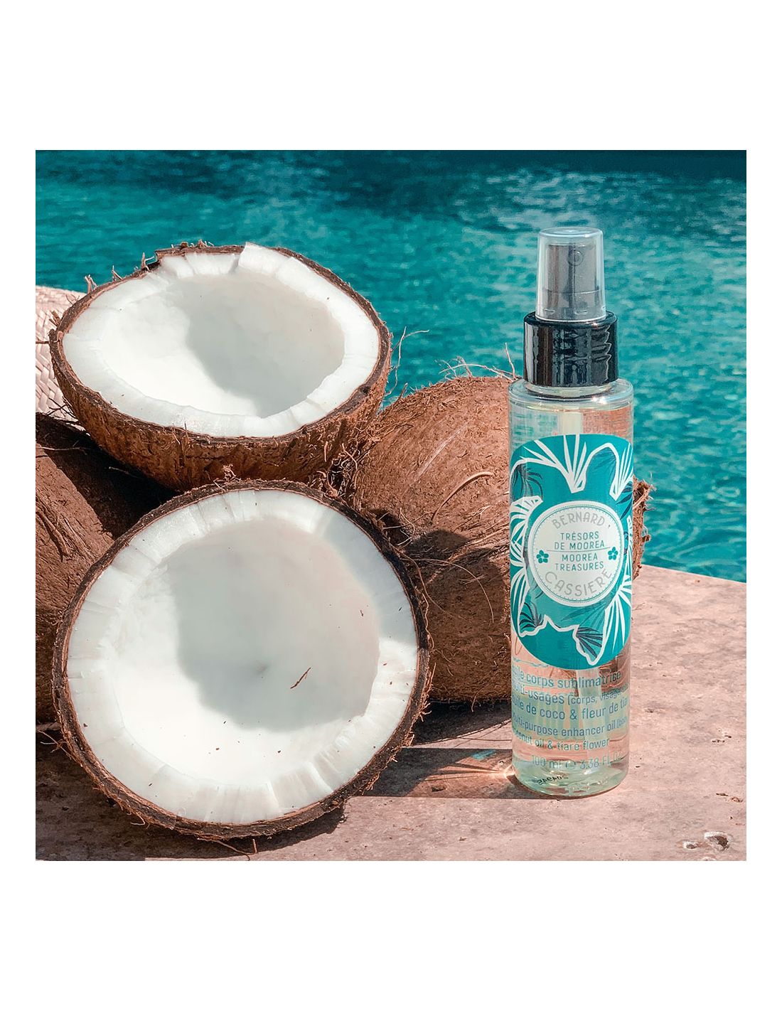 BC Huile sublimatrice Multi-usages huile de coco & fleur de Tiaré 100 ml